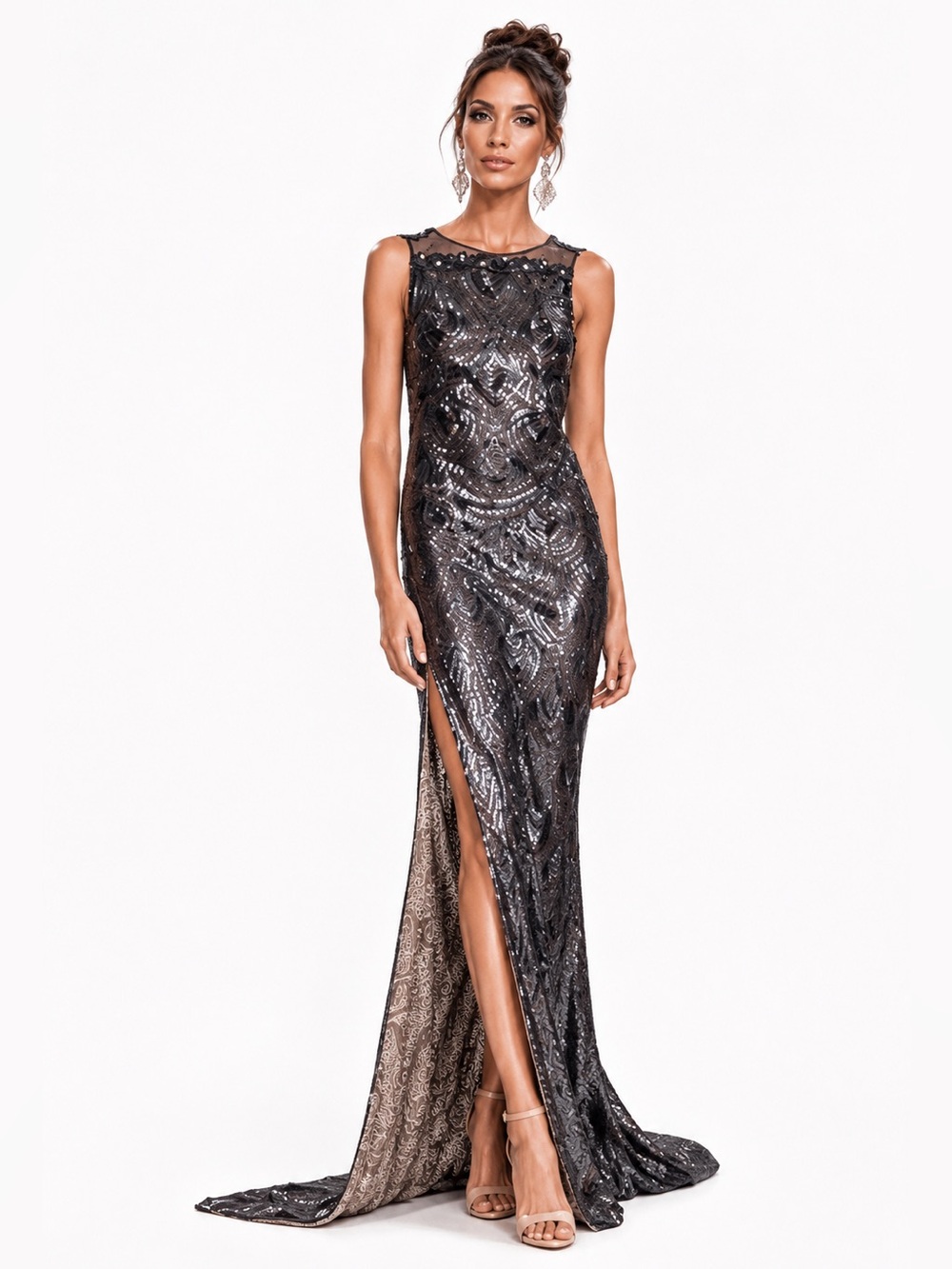 ♍️ Navy blue fire gown